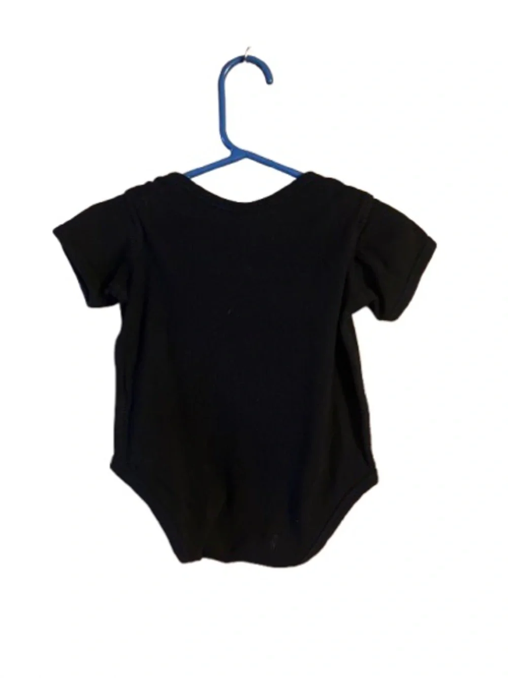 Kids Black Onesie with Orange 'Orioles Fan' Graphic